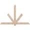 Ekena Millwork Kennewick Smooth Timber Gable Bracket, Douglas Fir, 84"W x 56"H x 3 1/2"D x 5 1/2"F, 16/12 Pitch GBW084X56X0406KEN00SDF - alternate 1